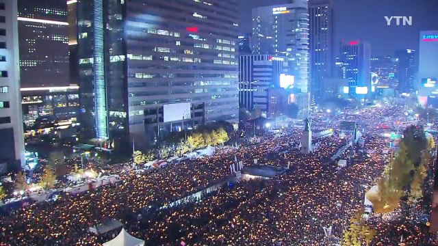 오늘 대규모 촛불집회... 전국서 100만 참여 / YTN (Yes! Top News)