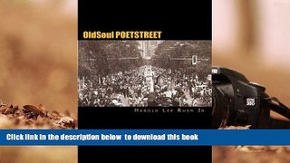 PDF [DOWNLOAD] OldSoul POETSTREET: Spoken Word Poetry BOOK ONLINE