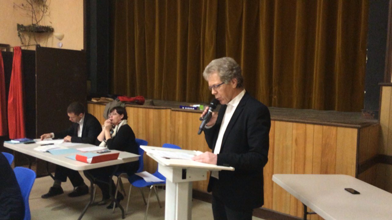 Election de Jacky Marie, maire de Saint-Pierre-en-Auge