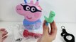 Peppa Pig Georges Super Hero Case George Superhéroe Juguetes de Peppa Pig Toy Videos