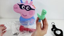 Peppa Pig Georges Super Hero Case George Superhéroe Juguetes de Peppa Pig Toy Videos