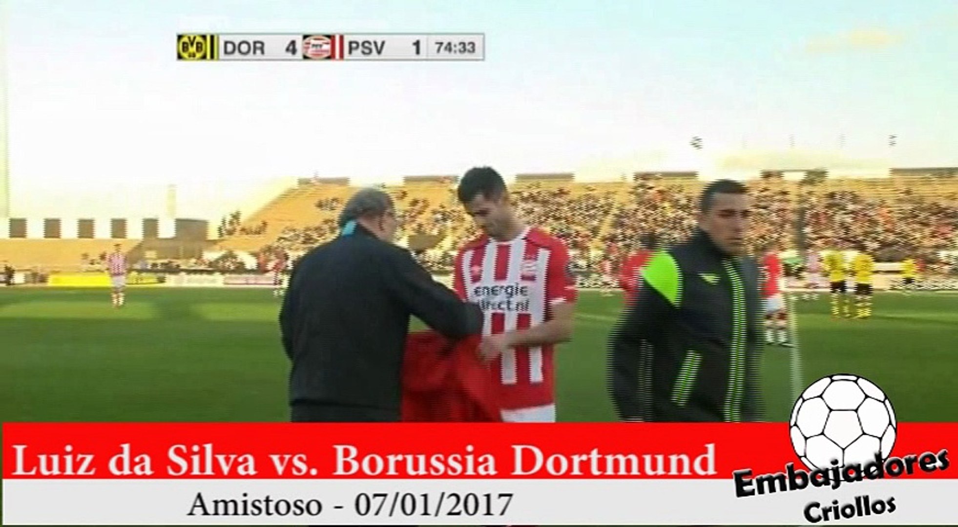 Highlights de Luiz da Silva vs. Borussia Dortmund