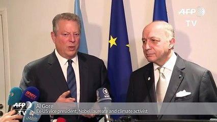 Nobel laureate Al Gore hopeful climate crisis will be solved[1]