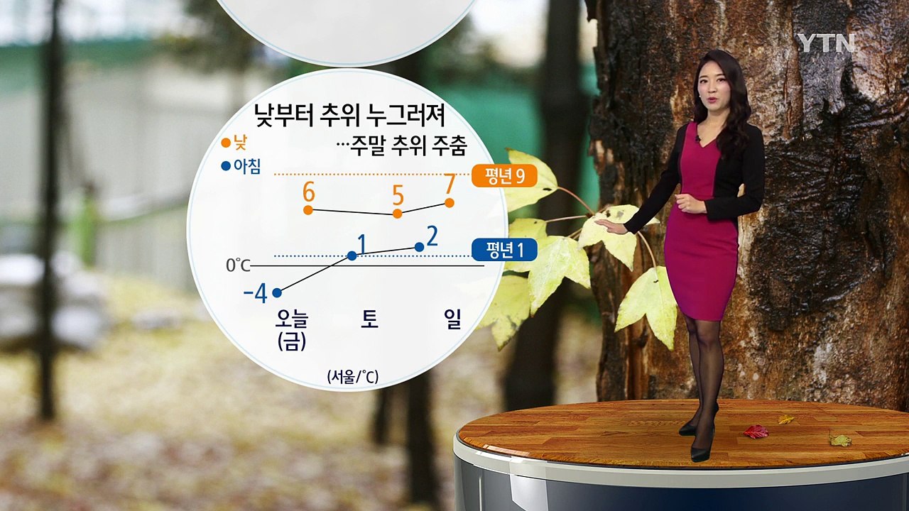 [날씨] 오늘 아침까지 영하권 추위...낮부터 누그러져 / YTN (Yes! Top...