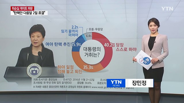 '최순실 국정 농단 사태'를 바라보는 민심은? / YTN (Yes! Top News)