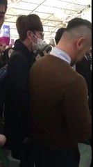 JANG KEUN SUK AT INCHEON AIRPORT ARRİVAL TO GUANGZHOU AIRPORT CHİNA 07.01.2017