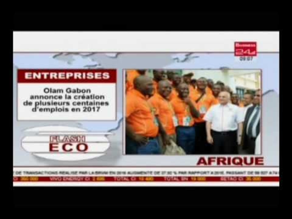 Business 24 | Flash Eco Afrique édition du Samedi 07 Janvier 2017