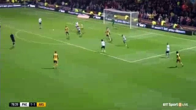 Престон Норт Энд 1-1 Арсенал - Жиру Отменено Гол