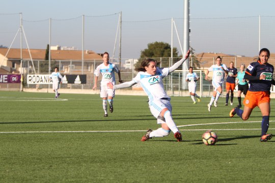 OM 1-2 Montpellier : le but de Charlotte Lozé (17e)