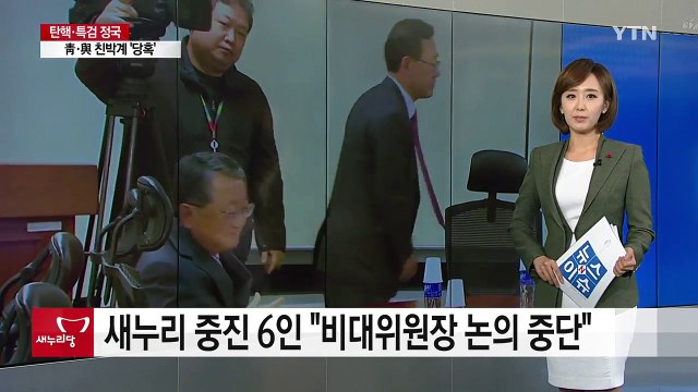 새누리 중진 비대위원장 논의 무기한 중단 / YTN (Yes! Top News)