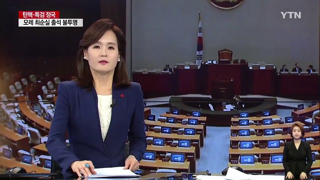'최순실 국정조사' 청와대 관계자 불출석 질타 / YTN (Yes! Top News)