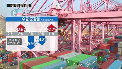 11월 수출 석 달 만에 반등..."낙관은 아직" / YTN (Yes! Top News)