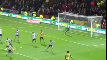 اهداف مباراه ارسنال  2 - 1 بريستون نورث ايند