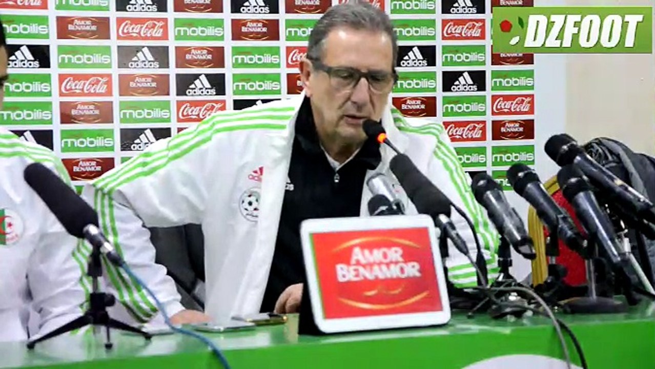 ALG 3-1 MAU : Leekens "Parlez moi plutôt de Belkhiter !"