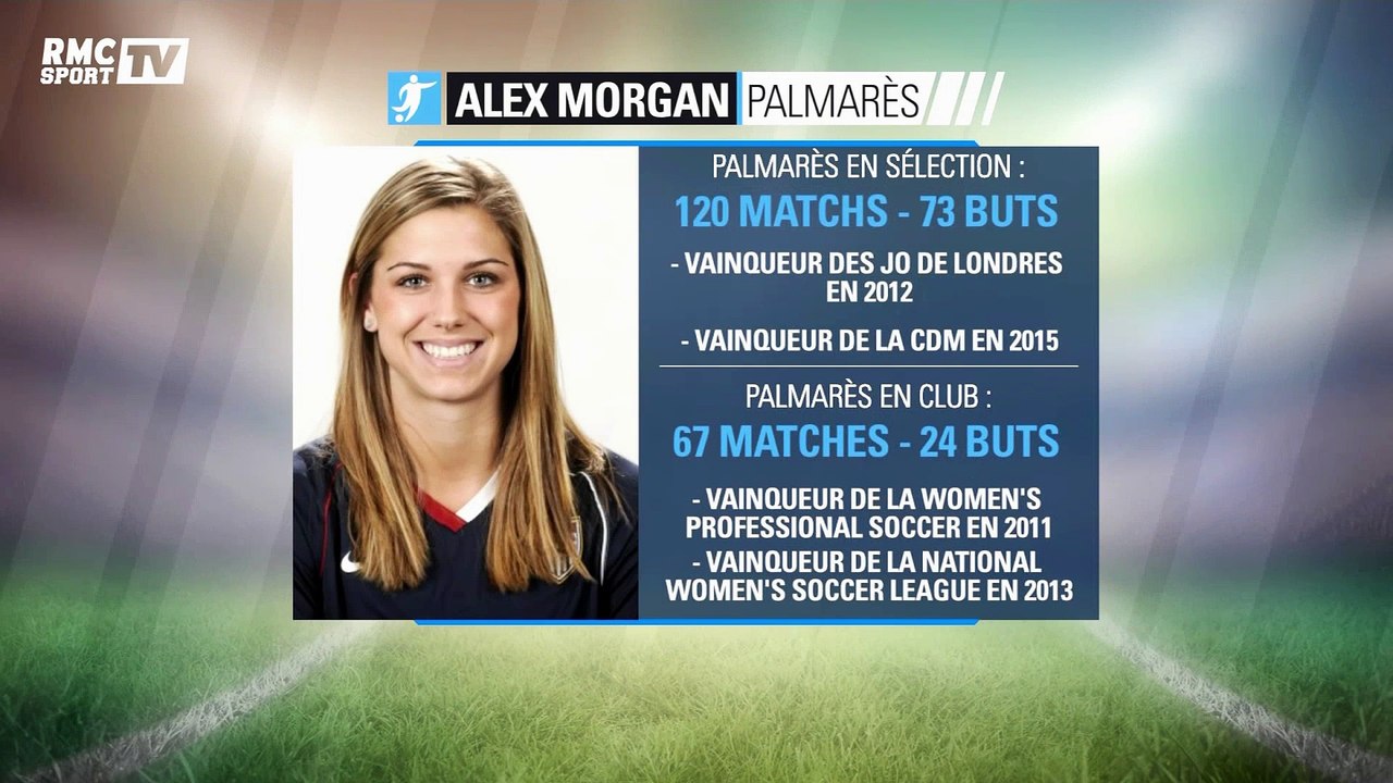 La superstar américaine Alex Morgan est enfin arrivée à Lyon