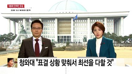 청와대 "표결 상황 맞춰서 최선을 다할 것" / YTN (Yes! Top News)