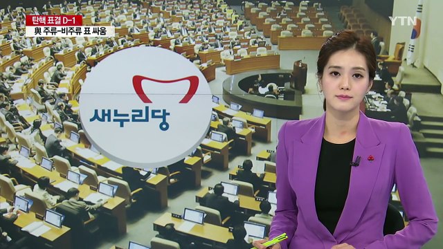 폭풍전야 與...친박-비박 막판 총력전 / YTN (Yes! Top News)