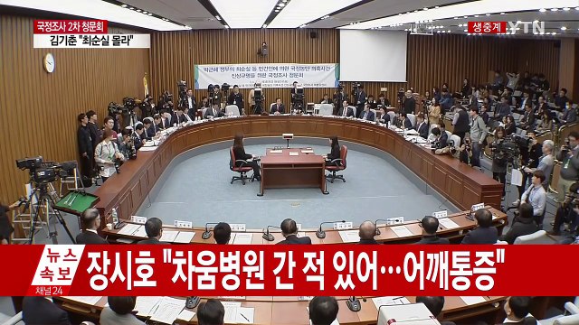 최순실 국정농단 국정조사 2차 청문회 ⑦ / YTN (Yes! Top News)