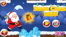 NEW Игры для детей—Гонки Дед Мороз в Новый год—мультик для девочек и мальчиков