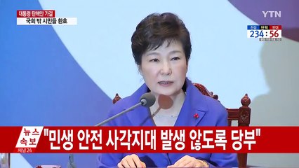 [영상] 박 대통령 "부덕·불찰로 국가적 혼란, 국민께 송구" / YTN (Yes! Top News)