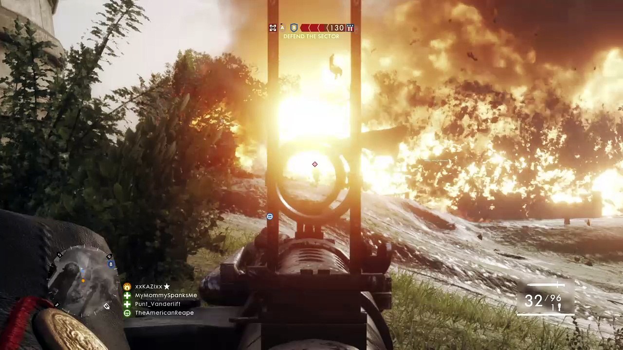 Battlefield™ 1 surprised a tank lol