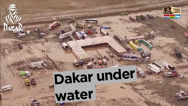 Stage 6 - Top moment: Dakar under water! - Dakar 2017