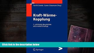 BEST PDF  Kraft-WÃ¤rme-Kopplung (VDI-Buch) (German Edition) [DOWNLOAD] ONLINE