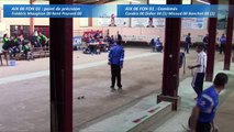 Point de précision, Sport Boules, Club Elite Masculin, J8, Aix-les-Bains contre Fontaine, saison 2016-2017