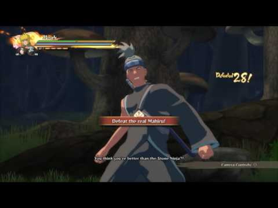 to man cutscene Naruto shippuden ultimate ninja storm 4