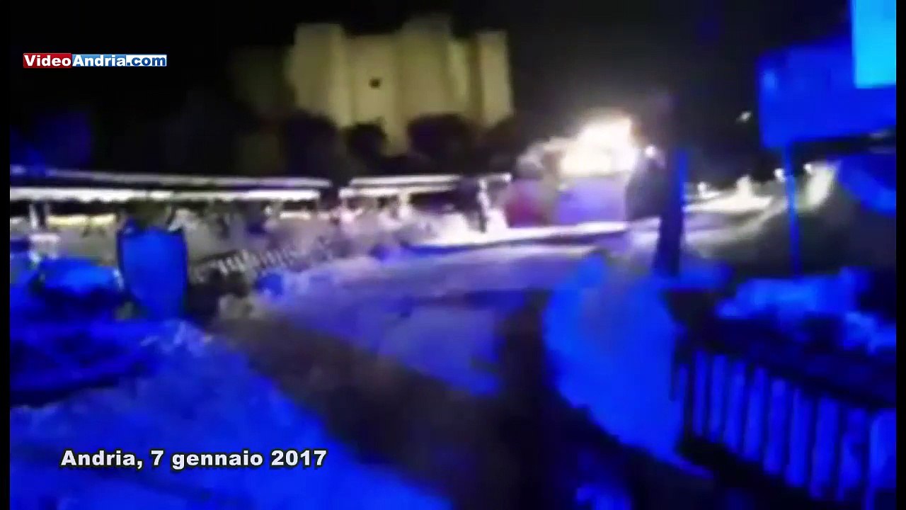 Emergenza neve a Castel del Monte: in un VIDEO il reportage dei volontari federiciani
