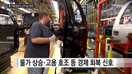 "美 금리 내년에도 3차례 인상" / YTN (Yes! Top News)