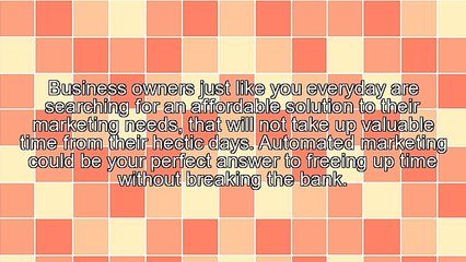 Small Business Automated Marketing