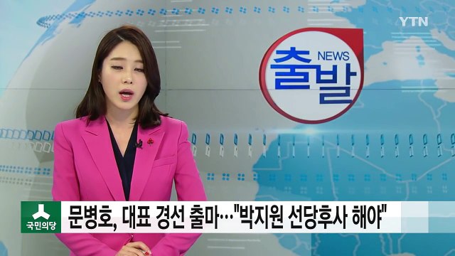 국민의당 문병호, 대표 경선 출마... 박지원 선당후사 해야 / YTN (Yes! Top News)