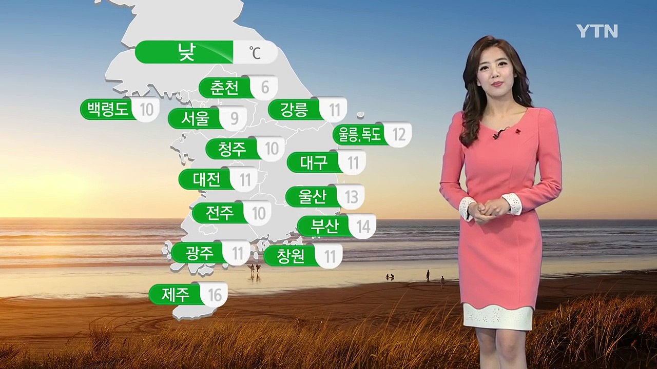 [날씨] 기온 크게 올라 초봄 날씨...전국 곳곳 미세먼지↑ / YTN (Yes! T...