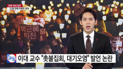 이화여대 교수 "촛불집회로 대기오염" 발언 논란 / YTN (Yes! Top News)