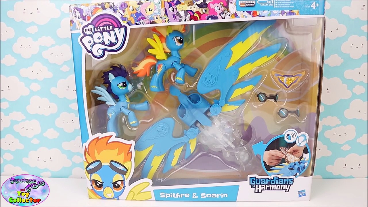 My Little Pony Guardians Of Harmony Spitfire Soarin Wonderbolts Surprise Egg and Toy Collector SETC
