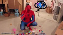 Spiderman vs Pink Spidergirl in Real Life! Spider-man Falls in Love! Fun Superhero Movie :)