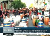 Uruguay celebró el desfile de comparsas de San Baltazar