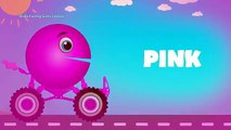 Colors for Children to Learn with Packman Cartoon Car Toys | Colours for Kids to Learn Kids Videos