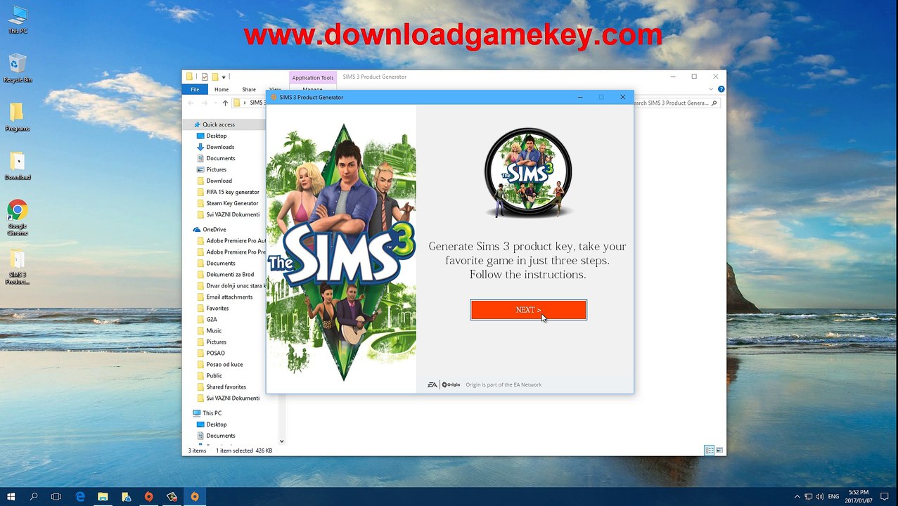 SIMS 3 Product Code Generator free download (no password) video