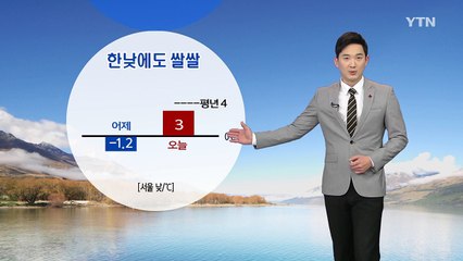 [날씨] 맑지만 쌀쌀한 성탄절 이브...따뜻하게 입으세요 / YTN (Yes! Top News)