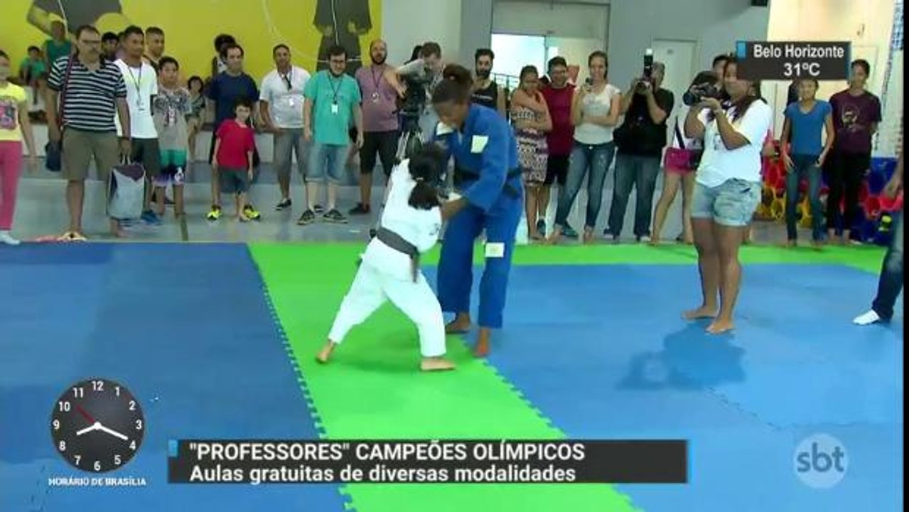 ´Sesc Verão´ oferece aulas gratuitas com campeões olímpicos