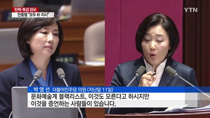 조윤선 "블랙리스트 작성한 적 없다" / YTN (Yes! Top News)