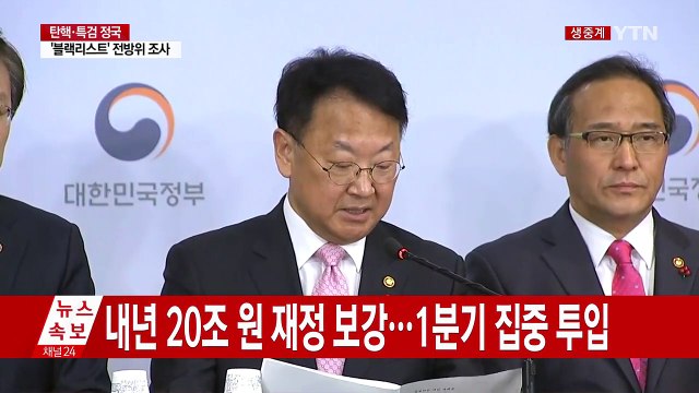 정부, 2017년 경제 정책 방향 발표 / YTN (Yes! Top News)