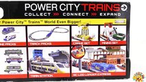 TRAINS AND CARS FOR KIDS: PowerTrains American Bullet Train & Cars for Kids Toys Review Ca