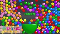 3D Color Balls Surprise Eggs - Learn Full Colors for Children and Kids - Support tech and Preschool