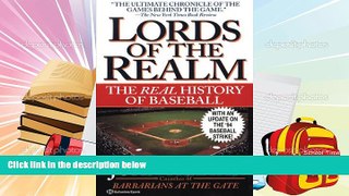 Read  The Lords of the Realm: The Real History of Baseball  Ebook READ Ebook