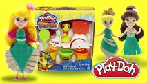 Play doh dresses Play Doh Sparkle Disney Princess Dresses Ariel Elsa Belle Magiclip