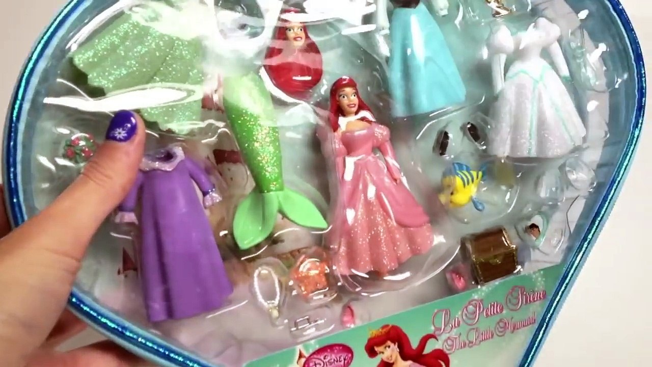 Princess Ariel The Little Mermaid Princess Fashion Set La Petite Sirène Coffret Princesse Play Set