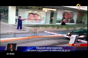 México: hieren de un balazo a funcionario del consulado de EEUU